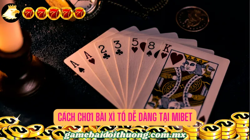 Cách chơi bài Xì Tố dễ dàng tại Mibet