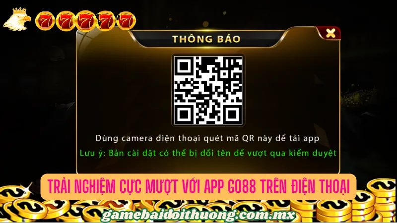 Trải nghiệm cực mượt với app Go88 trên điện thoại