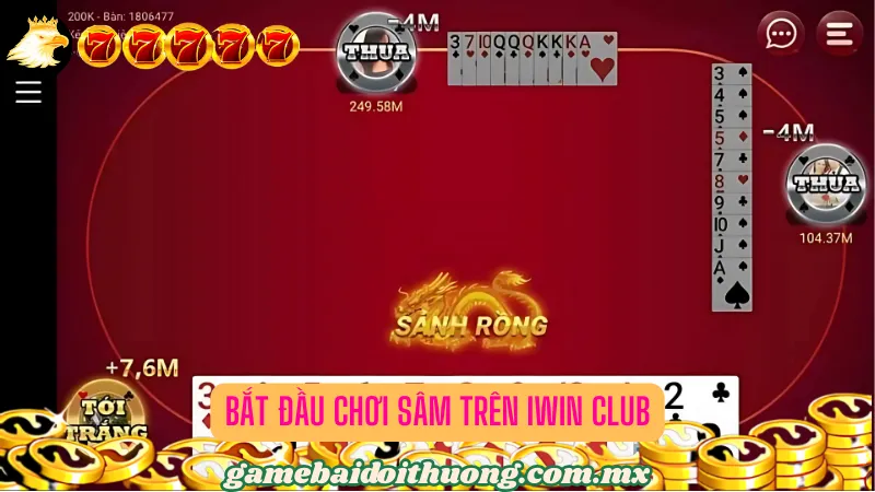 Bắt Đầu Chơi Sâm Trên Iwin Club