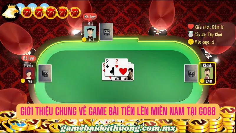 Giới thiệu chung về game bài Tiến lên miền nam tại Go88