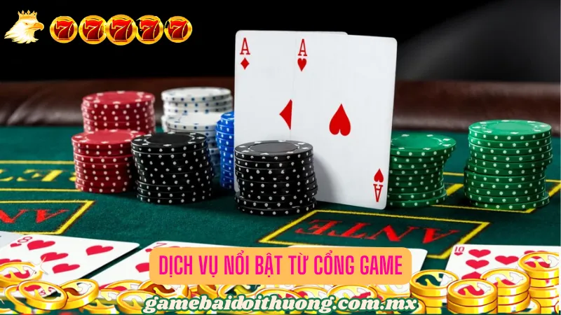 Dịch vụ đẳng cấp với nhiều lựa chọn game bài chất lượng