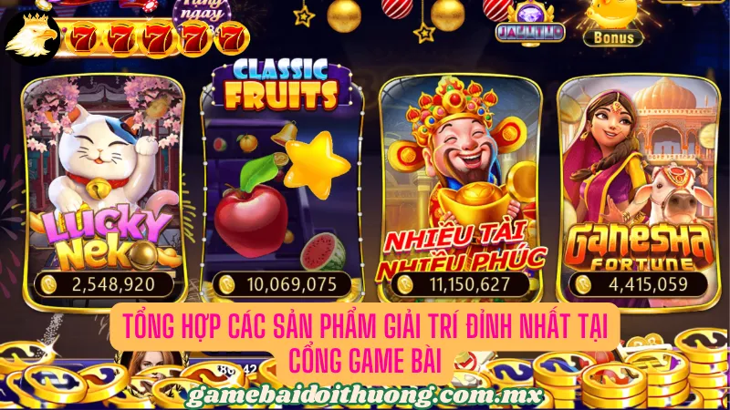 Tổng hợp sản phẩm giải trí đỉnh nhất tại cổng game bài Bossfun