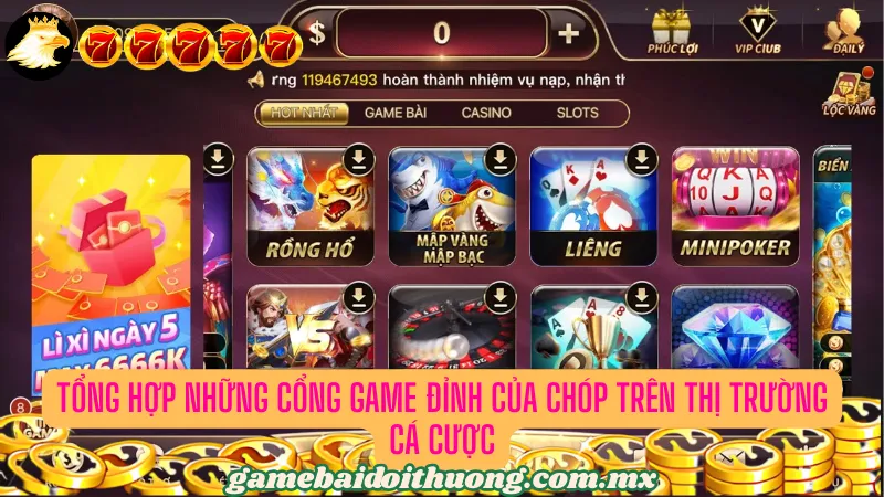 Top những cổng game bài đáng trải nghiệm nhất 