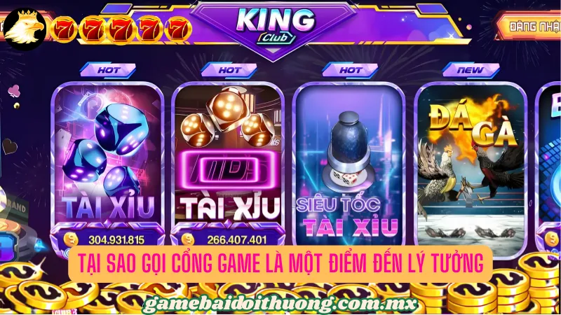 Điểm mạnh của cổng game bài Kingclub