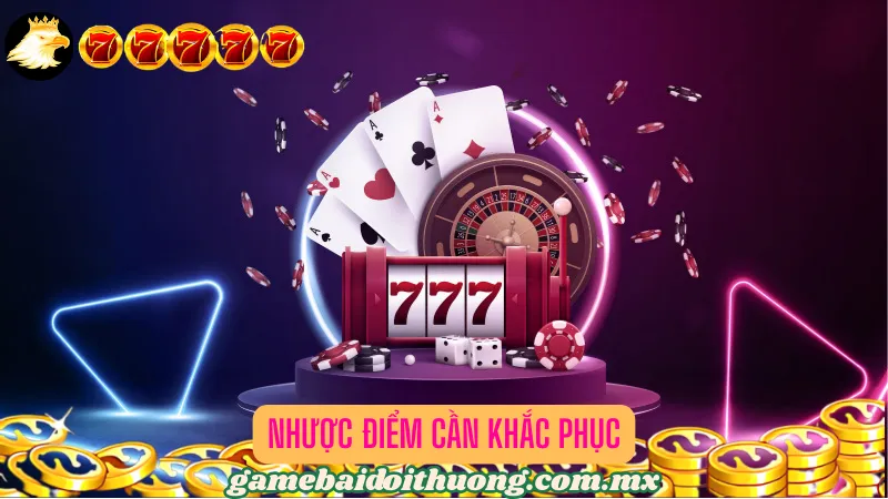 Nhược điểm của cổng game bài Ngonclub 