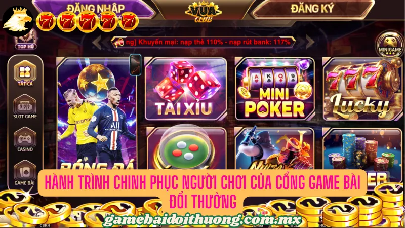 Con đường phát triển của cổng game bài VuaClub 